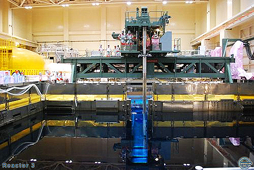 Inside Reactor 3 building inside before 03-11-11