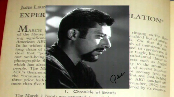 Harold Shapiro, Max Tegmark's father, wrote Experiment In Annihilation