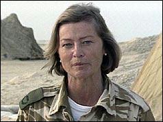 Kate Adie in the Gulf