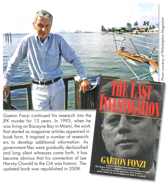 Gaeton Fonzi on Biscayne Bay, 1993