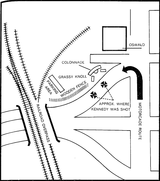 Dealey Plaza map