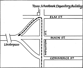 Dealey Plaza street map